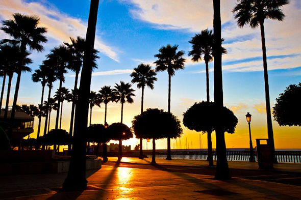 Marbella promenade